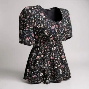 TORRID Super Soft V-Neck Tie Front Elbow Sleeve Babydoll NWT Size 3X